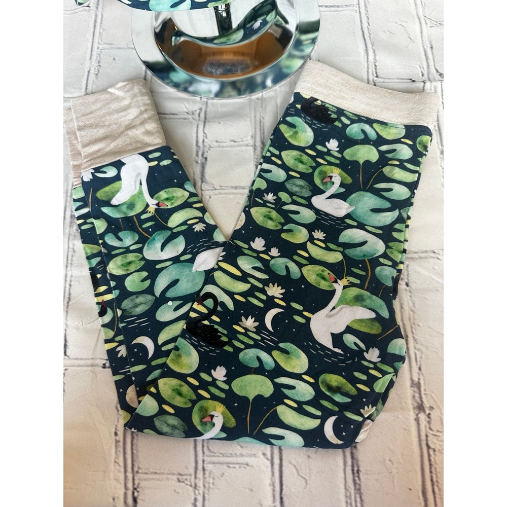*NEW* Wildwoven (Kindthing) 3T Modal Swan Lake 2 Piece Long PJ Set - Picture 4 of 6